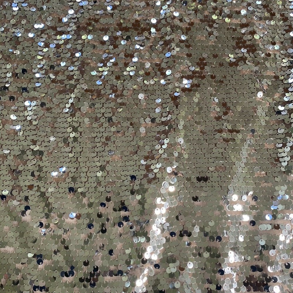 Bold Elements Blouse 3x Sequin Bell Sleeve Top - image 6